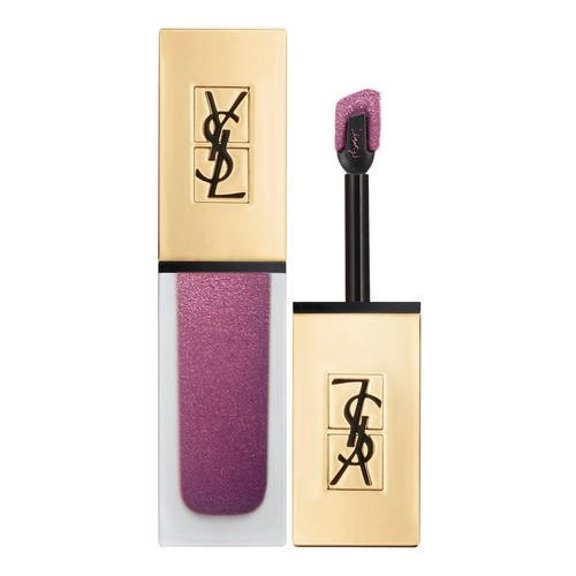 Tatouage Couture The Metallics Lip Gloss - 102 Iron Pink Spirit by Yves Saint Laurent for Women - 0.20 oz Lip Gloss