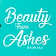 thumbnail image 5 of Wild Bobby Beauty From Ashes Isaiah 61:3 Inspirational/Christian Women Racerback Tank Top, Tahiti Blue, Medium, 5 of 5