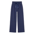 thumbnail image 6 of Celebrity Pink Women's Wide Leg Sweatpants with Wide Elastic Waist, Sizes XS-4X, 6 of 7