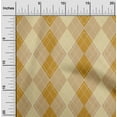 thumbnail image 2 of oneOone Cotton Poplin Brown Fabric Check Fabric For Sewing Printed Craft Fabric By The Yard 42 Inch Wide, 2 of 5