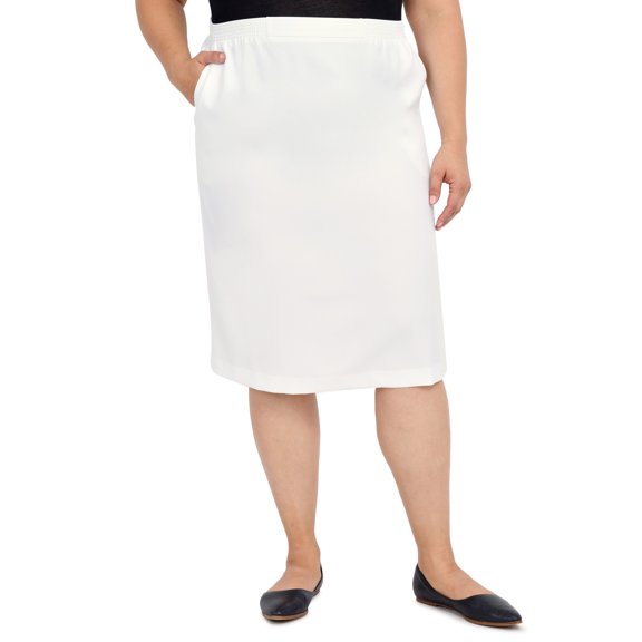 Alfred Dunner Womens Plus-Size Classic Fit Skirt