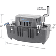 thumbnail image 4 of Bramec Corporation 15662 Beckett Condensate Pump - 115V, 22' Lift, 140 GPH, Safety Switch, 4 of 4