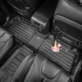 thumbnail image 3 of TuxMat - For Nissan Kicks 2018-2024 Models - Custom Car Mats - Maximum Coverage, All Weather, Laser Measured - This Full Set Includes 1st and 2nd Rows, 3 of 10