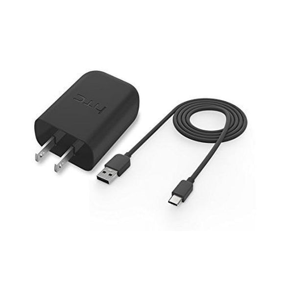 Original HTC Quick Charge 3.0 USB Wall Charger with Type-C Data Cable 18W
