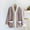 01 Purple, variant on Weiqiqre Pajamas for Women Winter Thickened Fleece Long-sleeved Cardigan Loose Home Wear