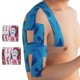 thumbnail image 5 of Greeniant Cinta muscular Cinta elástica de algodón Vendaje deportivo Cinta de autosoporte portátil Gimnasios en casa camuflaje rosa 10cm Greeniant OD001037-04, 5 of 6