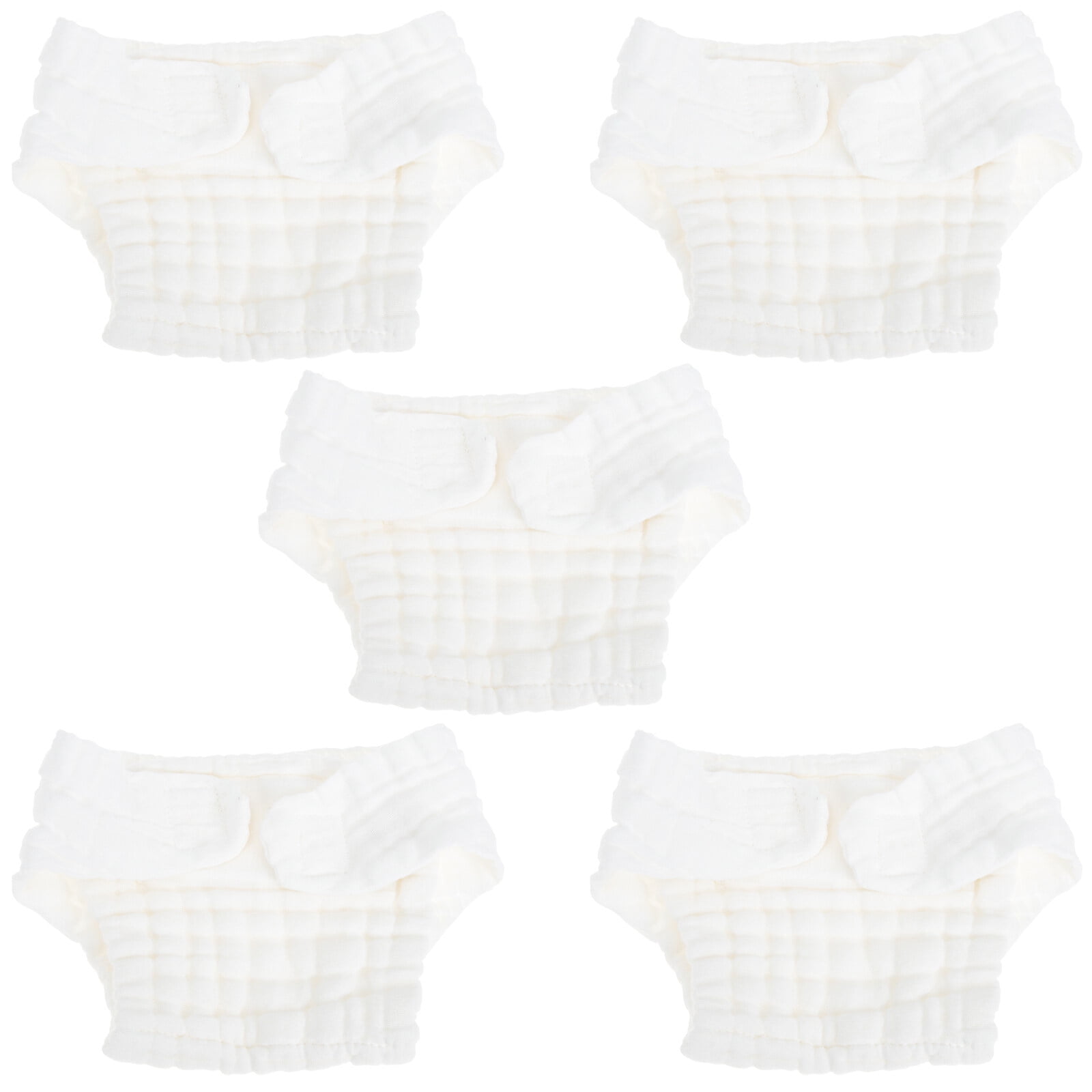 5pcs Newborn Diaper Baby Cloth Diapers Reusable Diapers Baby Washable Diapers