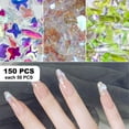 thumbnail image 2 of Decoración de uñas 3D Aurora con diamantes de imitación, múltiples formas, cristales mixtos, manualidades, decoración de uñas brillantes, diseño de arte de uñas DIY, 2 of 5