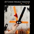 thumbnail image 5 of pulseras de Halloween con diseño de temática de Halloween, con forma de calabaza, bruja, sombrero y araña, para fiestas infantiles, juguetes, bolsas de regalo, rellenos, 5 of 5
