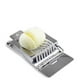 thumbnail image 2 of Prensa y rebanador de ajo de acero inoxidable | Cortador todo en uno con separador de aletas | Aparato de cocina metálico resistente, 2 of 6