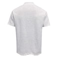 thumbnail image 5 of Men's Polo Henley Shirt Moisture Wicking Quick Dry Summer Casual Short Sleeve Pique Cotton Jersey Golf Shirts Big and Tall Size M-5XL Gray, 5 of 9