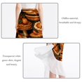 thumbnail image 2 of Thanksgiving Stylish Summer Chiffon Beach Dress with Polyester Straps - Women's Summer Dresses, 2 of 6
