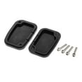 thumbnail image 2 of S SERENABLE 2 Pieces Aluminum Alloy Front Brake Cylinder Covers,Compatible with Classic the , Black, 79mm, 2 of 9