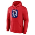 thumbnail image 2 of Men's Red Duquesne Dukes Primary Logo Pullover Hoodie, 2 of 3