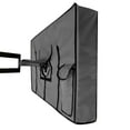 thumbnail image 2 of Outdoor TV Cover 30" to 32" Inches Universal Weatherproof Protector - Grey, 2 of 7