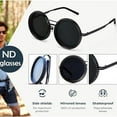 thumbnail image 6 of Solvyn Adjustable ND9 Polarized Sunglasses for Fishing Driving Travel Outdoor Sports TR Metal Frame Round Adjustable Light, 6 of 7