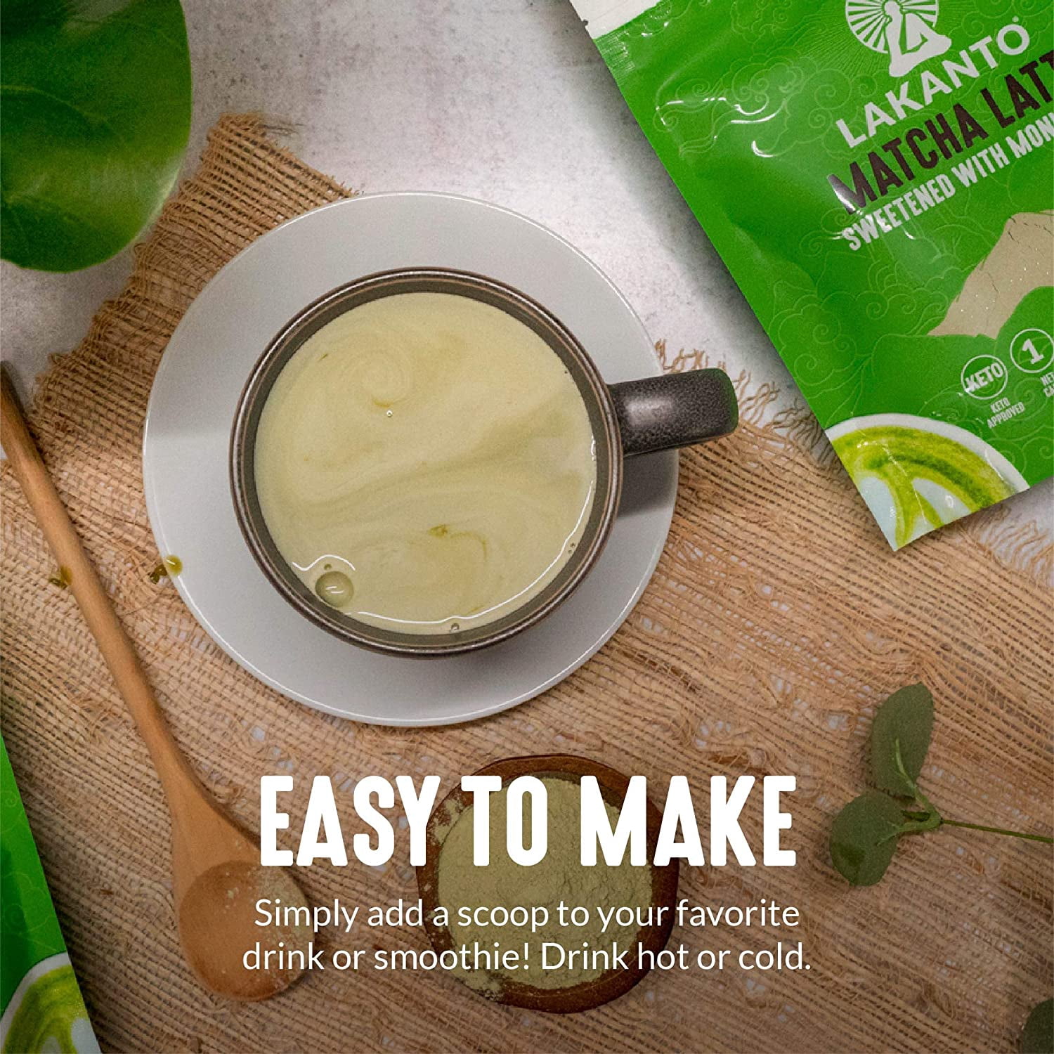 DRINK MIX MATCHA LATTE Pack of 8