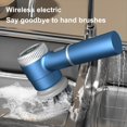 thumbnail image 3 of Cepillo de Limpieza Eléctrico con 5 Cabezales y 3 Velocidades Exfoliante Eléctrico IPX7 Cepillo de Limpieza Portátil Multifuncional A Prueba de Agua, 3 of 5