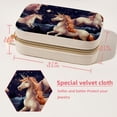 thumbnail image 5 of Starry Unicorn Velvet Portable Bracelet Holder with Removable Compartment - Storage Box, Jewelry Box, and Jewelry Stand - Gift, 5 of 7