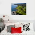 thumbnail image 4 of COMIO Pebble Beach Golf Course Wall Art Pictures - Pebble Beach Wall Art for Living Room Bedroom Bathroom Home Decorations Framed Artwork Canvas Prints, 4 of 4