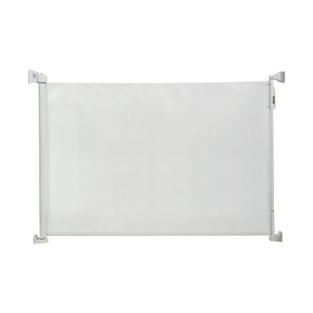 UPC: 0786441025009 | KidCo Retractable Child Safeway Mesh Quick Release Gate  Steel  White