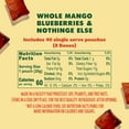 thumbnail image 2 of SOLELY - Organic Mango & Blueberry KKS1&nbsp;Whole Fruit Gummies (Pack 5 Bags per Box) - Real Fresh Fruit - Healthy Snacks for Adults & Kids - Non-GMO, Vegan Snacks, Shelf Stable - 40 Bags (3.5 oz), 2 of 3