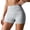 Grey, variant on Women's High Waisted Yoga Shorts - Ruched Waist Seamless Workout Shorts, Lifting Non See-Through Athletic Shorts for Gym Pilates & Everyday Wear(Grey/XL)