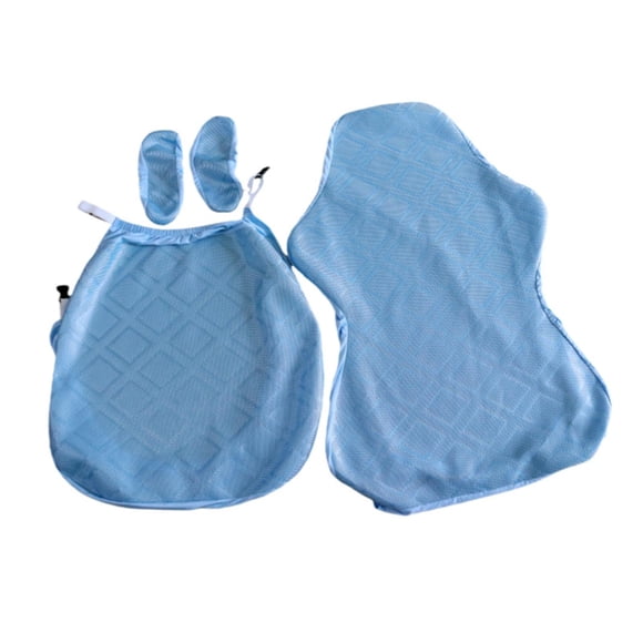 jifeng Gaming Chair Covers for Game Computer Office Chairs Computer Chair Slipcovers Stretchable Spandex Breathable Simple Protector Blue