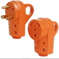 thumbnail image 4 of RV special rear pull ring power plug black nylon copper pin male and female plug connector, 4 of 5