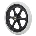 thumbnail image 3 of Wheelchair Wheels, Non-slip Wheelchair Front Wheels, Rubber Practical For  Vehicles Healthcare Vehicles, 3 of 8