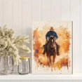thumbnail image 2 of Qisvanset 12x16 Inch Western Love Bible Canvas Wall Art, Cowboy Style Verse Art Apartment Housewarming Gift, 2 of 8