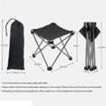 thumbnail image 4 of Taburete plegable portátil de aleación de aluminio, silla de pesca, asiento para acampar al aire libre, silla de pesca portátil, taburete plegable rojo JAMW Sencillez, 4 of 5