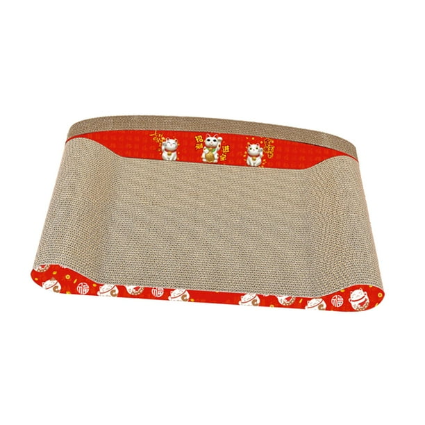 Tabla rascadora para gatos, sofá rascador para gatos, poste rascador para gatos, salón rascador para gatos rojo