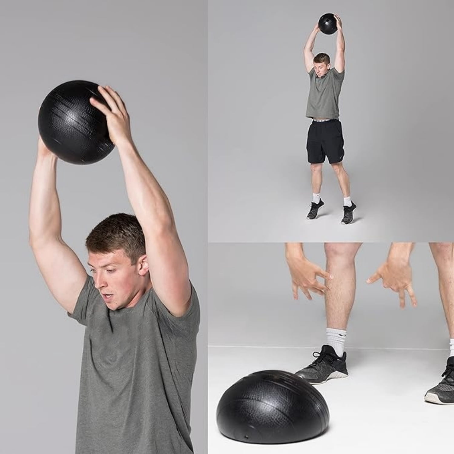 Slam Balls for Strength and Conditioning, Slam Ball Exercises, and Cardio Workouts (5, 10, 15, 20, 25, 30, 35, 40, 45, 50, 60, 70, & 100 lbs)