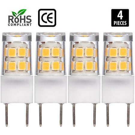 4 Pack Simba Lighting Led G8 2w 180lm 17smd2835 T4 35mm Short Light 4 Pack Simba Lighting Led G8 2w 180lm 17smd2835 T4 35mm Short Light Bulb 20w Halogen Replacement 120v For Accent Lights Under Cabinet