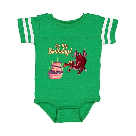

Inktastic It s My Birthday Dragon Gift Baby Boy or Baby Girl Bodysuit