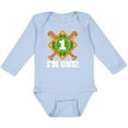 thumbnail image 3 of Inktastic 1st Birthday Baseball Party Boys Boys Long Sleeve Baby Bodysuit, 3 of 5