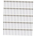thumbnail image 1 of koolsoo 100 Pcs Épingles à Pompe à Balles Adaptateur en Acier Inoxydable pour Balles de Rugby Yoga Trous Droits, 1 of 8
