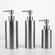 thumbnail image 5 of Inteprter 2pcs Lotion Dispenser Heads Hand Pump 304 Sink Nozzles Shampoo Soft Soap Foam Manual with Supply Tube Nozzle Stainless Steel 2piezas, 5 of 6
