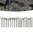 thumbnail image 4 of HSS Burr Set, Wood Carving Drill Bit 20Pcs Reliable Wear Resistant  For Plastic, 4 of 8