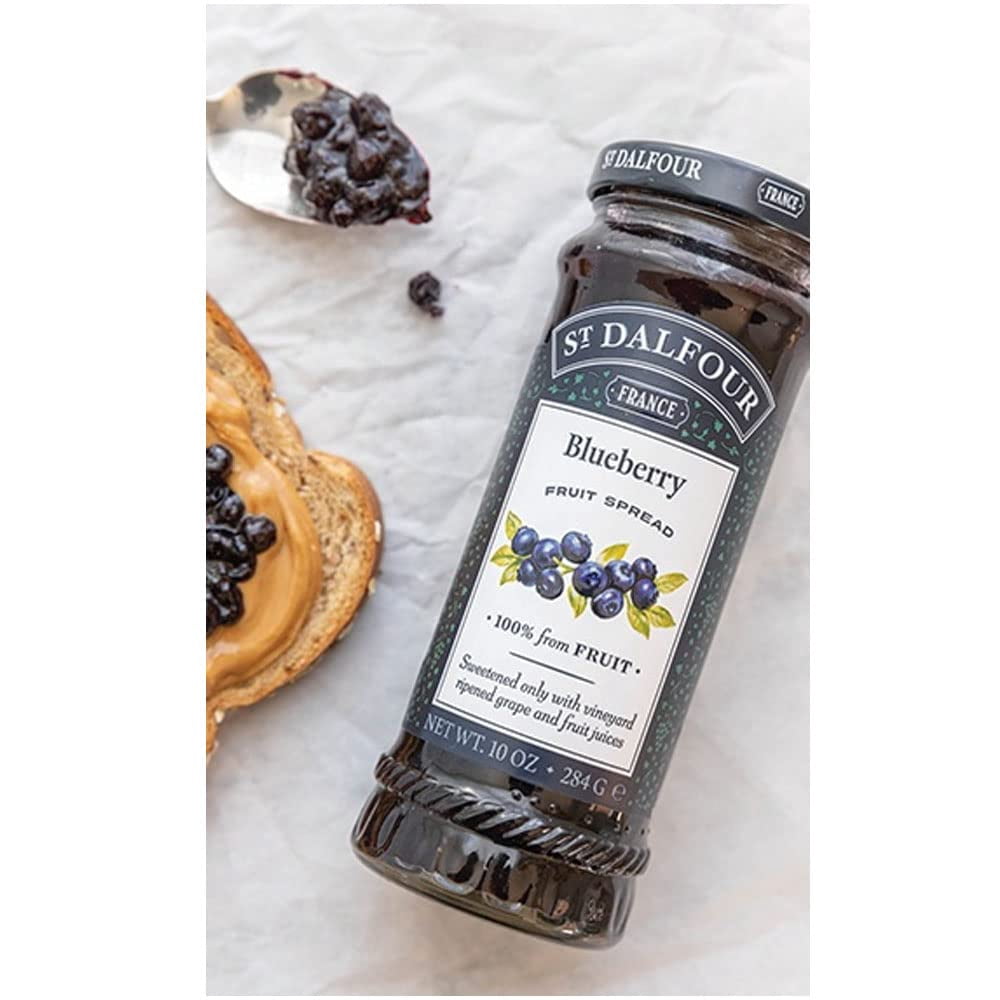 St. Dalfour Wild Blueberry Conserves, 10 Ounce (Pack of 6)