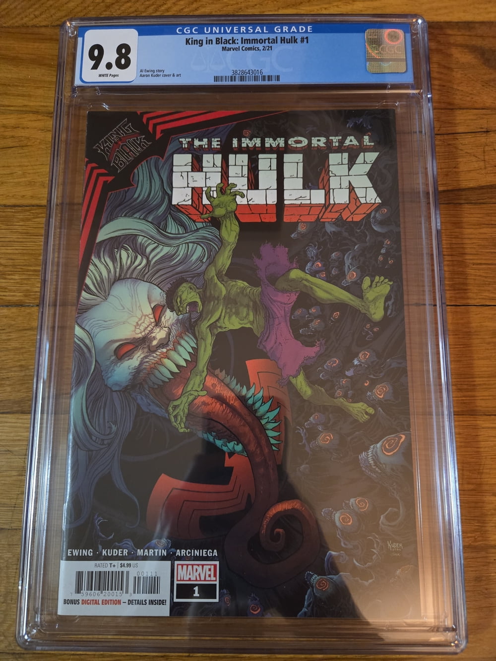 Cover of King in Black: Immortal Hulk #1