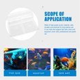 thumbnail image 1 of WEUVEB 3Pack Acrylic Aquarium Lid Handle Square Shape Fish Tank Cover Support, 1 of 6