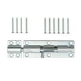thumbnail image 4 of Hyper Tough New 6 in. Barrel Bolt, Zinc Plated, 1 Pack, 4 of 9