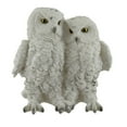 thumbnail image 1 of Oiseaux d'Une Statue de Couple de Hibou Blanc Décoratif Confortable, 1 of 3