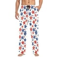 thumbnail image 5 of Stars Men's Pajama Pants Cotton Long Sleepwear Lounge Pants L, 5 of 7