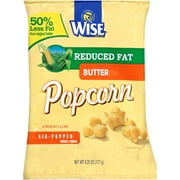 Wise Reduced Fat Air Popped Butter Popcorn, 6.25 Oz.