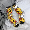 thumbnail image 5 of Fuzoiu Cute Dog Print Athletic Crew Socks for Men & Women,Casual Crew Socks,Above Ankle Crew Socks for Business, Casual, 5 of 6