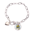 thumbnail image 1 of Graffiti street cultura colorida Stereo Pulsera de cadena de corazón joyería encanto moda, 1 of 3