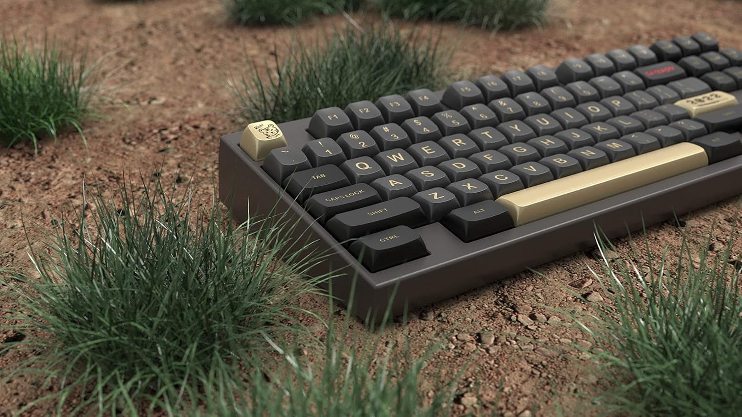 Gateron 112 Metal Keycaps, CNC Machined Aluminum Alloy Keycaps, Custom Height, 112PCS for Ergonomic Mechanical Keyboards